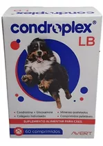 Condroplex Lb 120g 60 Comp Suplemento Cães Grandes Avert 