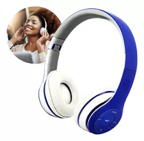 Fone De Ouvido Bluetooth 5.0 Radio Micro Sd Mp3 Entrada P2