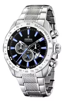 Reloj Festina F16488/3 Acero Hombre Color De La Correa Plateado