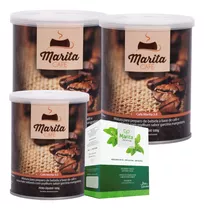 Kit 3 Cafe Marita 3,0 + Stevia Original Envio Imediato 