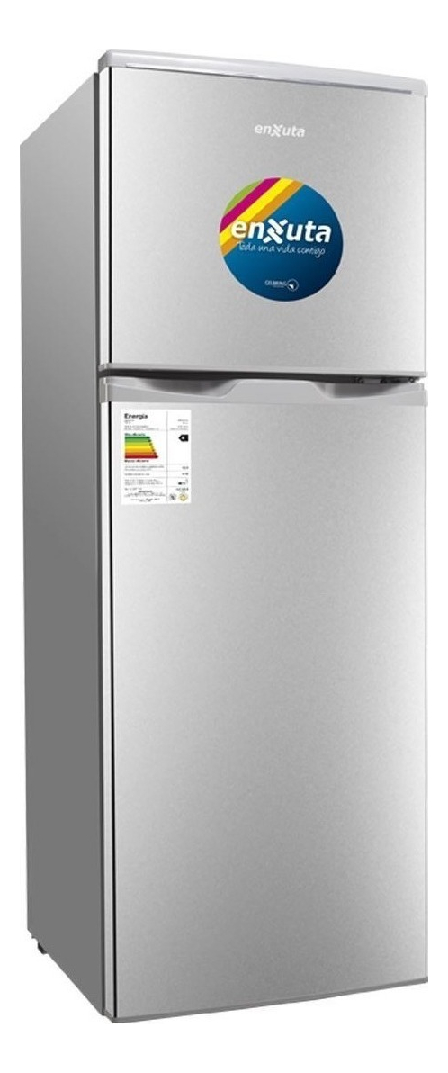 Heladera Enxuta mini RENX19140FH silver con freezer 132L 220V - 240V