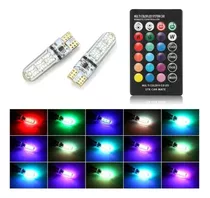 Ampolleta Led Rgb Con Control Remoto - Cola Pez T10