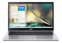 Notebook Acer Aspire 3 A315-59 Pure Silver 15.6 , Intel Core I7 1255u  64gb De Ram 1 Tb Ssd, Intel Graphics Iris Xe 60 Hz 1920x1080px Windows 11 Home