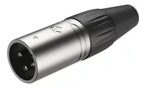 Conector Canon Xlr Macho 3 Polos, Roxtone