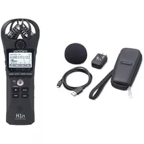 Zoom H1n Portable Handy Recorder Kit With Windscreen, Ac Ada