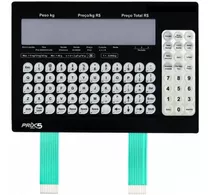 Teclado Membrana Da Balança Toledo Prix 5 E 6 Plus 15 - 30kg