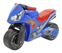 Moto Montable Moto Cross Premium Deportiva Prinsel 2082 Color Azul