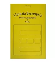 5x Livros/diário Da Secretária Ensino Fundamental E Médio 115 Tamoios