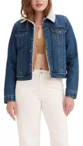 Chaqueta Levis Ovejera Sherpa Trucker Jean Original Peluche