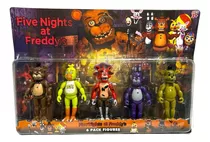 Muñecos Articulados Five Nights At Freddys Bony Chica Foxy!!