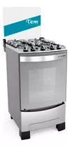 Cocina A Gas Tem Celebracion Plus 4 Hornallas Acero Inox Fam