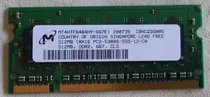 Memoria Ram 512mb Micron Ddr2 (mt4htf6464hy-667e1)