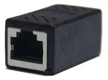 Emenda Rj45 Blindada Cat6 Pino A Pino - Preto