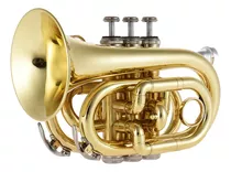 Minitrompeta Bb Plana De Bolsillo Ammoon, N.° 2