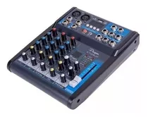 Mixer 4 Canales Parquer Bluetooth Mp3. 