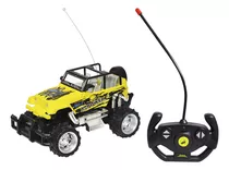 Carro Brinquedo Jeep Controle Remoto Jipe 4x4 Sem Fio Menino