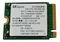 Disco Sólido Ssd Sk Hynix Bc711 256gb M.2 2230 Pcie Nvme Oem Color Verde Oscuro