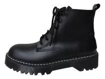 Borcego Bota Mujer Cuero Legitimo Estilo Dr Martens Art.9402