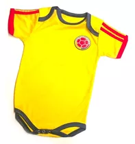 Body Mameluco Enterizo Bebe Disfraz Seleccion Colombia Niño