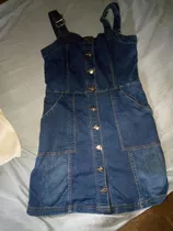 Vestido De Jeans Jomper Para Dama Entrega Inmediata 