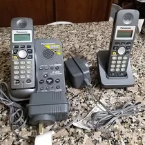 Teléfono Duo Panasonic- Intercomunicador-contestador-usado