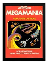 Quadro Game Atari Megamania