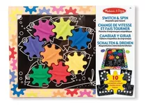 Melissa & Doug  Pizzarra Magnético  Con Engranajes