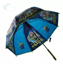 Paraguas Impermeable Infantil Lluvia Automatico Disney Wabro Color Toy Story Verde