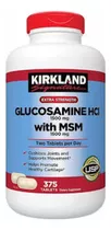 Glucosamina Con Msm 1500 Mg Kirkland Signature 375 Tabletas