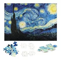 Puzzle 1000 Pçs Van Gogh A Noite Estrelada - Toyster