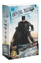 Puzzle 200 Peças Batman Liga Da Justiça - Grow