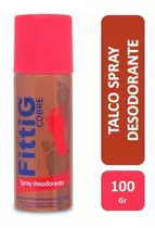 Talco Fittig Desodorante Spray Cobre 100g