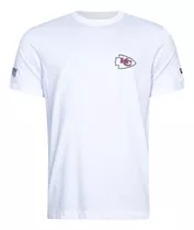 Camiseta Branca Regular Nfl Kansas City Chiefs New Era Preta