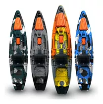 Kayak De Pesca, De 12 Pies Modelo Açu 120, Marca Hidro2eko 