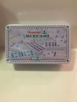 Domino Mexicano 91 Pcs Lata Profissional Hoyle