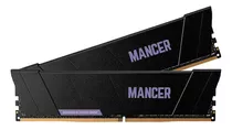 Memoria Mancer Banshee, 32gb (2x16gb), Ddr4, 3200mhz, Preto