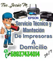 Servicio Técnico De Impresoras Epson A Domicilio