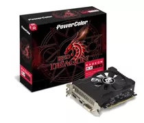 Placa De Vídeo Amd Powercolor  Red Dragon Radeon Rx 500 Series Rx 550 Axrx 550 4gbd5-dha 4gb