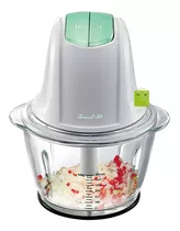 Picadora Mini Chopper Smart-tek 300w Vidrio Ch979 Color Rojo