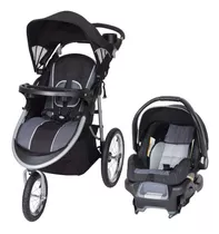 Carriola Para Correr Baby Trend Pathway 35 Jogger Travel System Optic Grey Con Chasis Color Gris