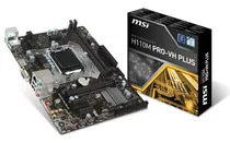 Placa Mãe Msi H110m Pro-vh Plus Lga1151 Ddr4 Até 32gb Hdmi 