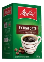 Café Tostado Y Molido Extrafuerte Melitta 250gr