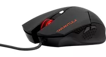 Mouse Computador Tarantula Preto/vermelho 2000 Dpi-6 Botões