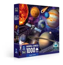 Quebra Cabeça Viagem Cósmica 1000 Peças Game Office Puzzle