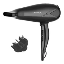 Secador Pelo Cabello 2100w Frio Calor Daewoo Dhd-7007 Premiu Color Negro