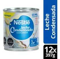 Leche Condensada Nestle 397g Tarro Pack X12