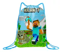 Morralito Dulcero Personalizados 35 Pz - Minecraft - Fiesta