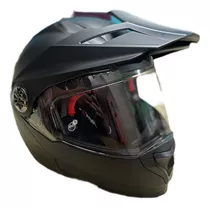 Casco Ilm 909-f Color Negro Mate Talla M 57-58 Cm