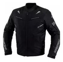 Campera Negra Four Stroke Warrior Talle 3xl Centro Motos