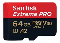 Cartão De Memória Sandisk Extreme Pro 64gb 200mb/s Original